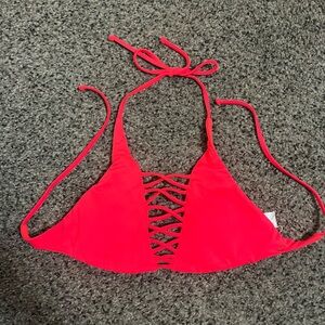 Hot Pink Billabong Bikini Top